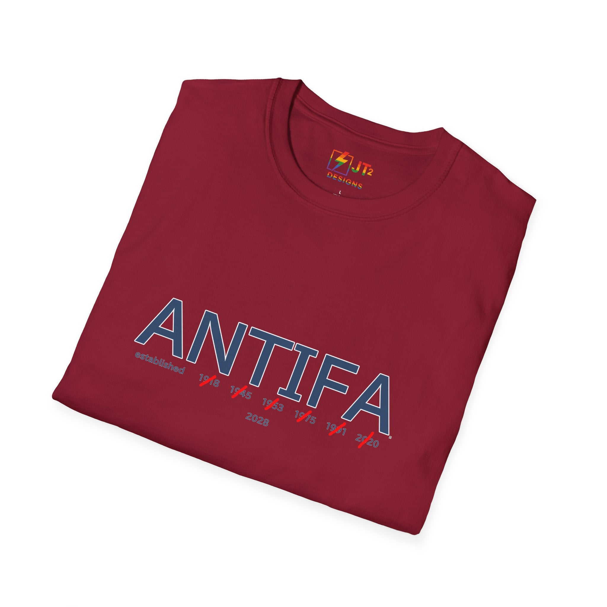 Trump ANTIFA Parody Established 2026 T-Shirt | Political Humor