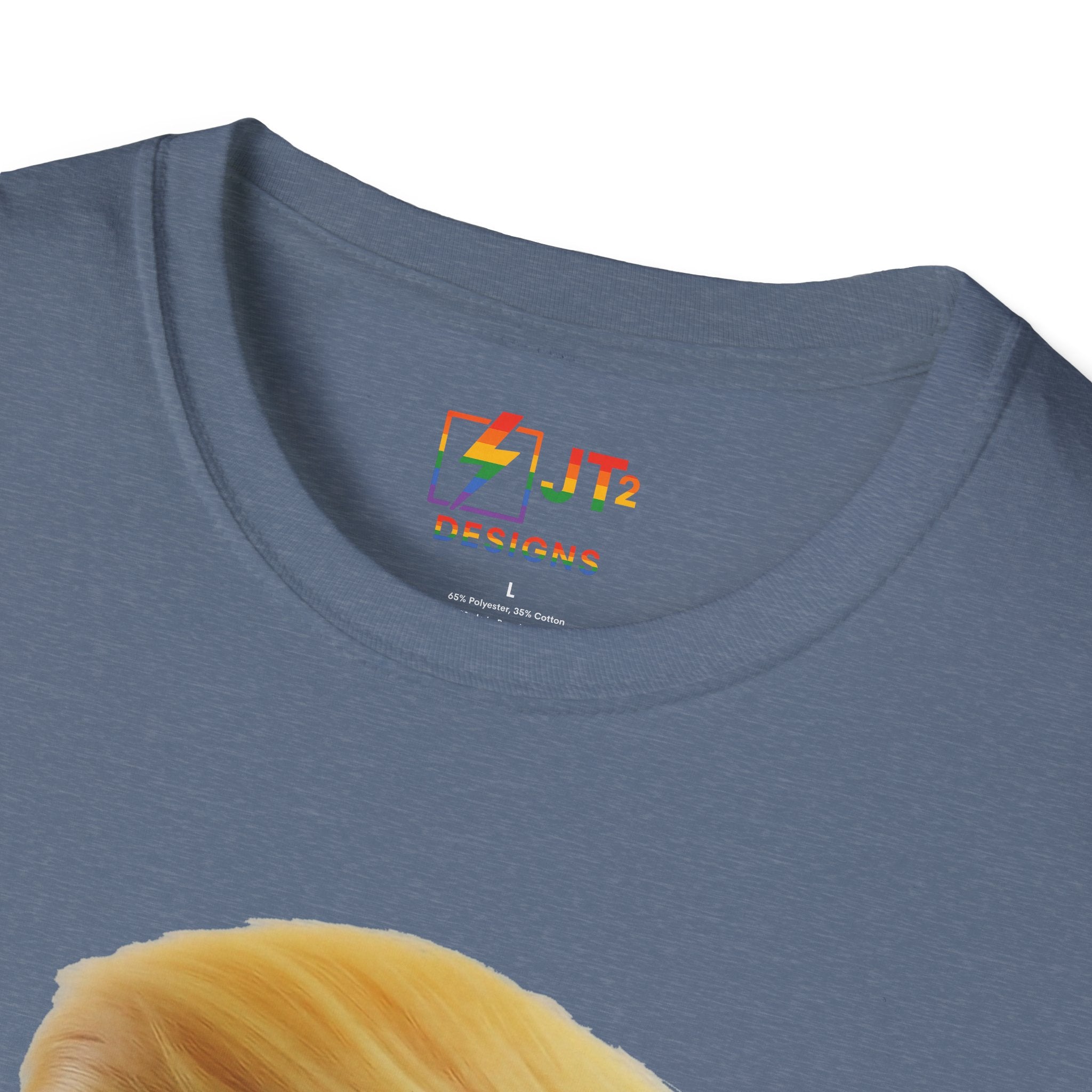 Pile of Shit with Trump Hairstyle T-Shirt | Political Satire Tee