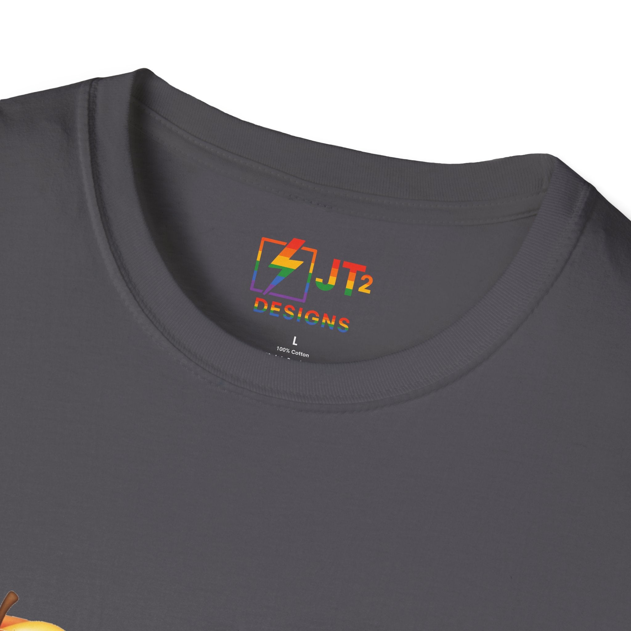 Peach and Eggplant F***ed By Trump T-Shirt | Political Satire