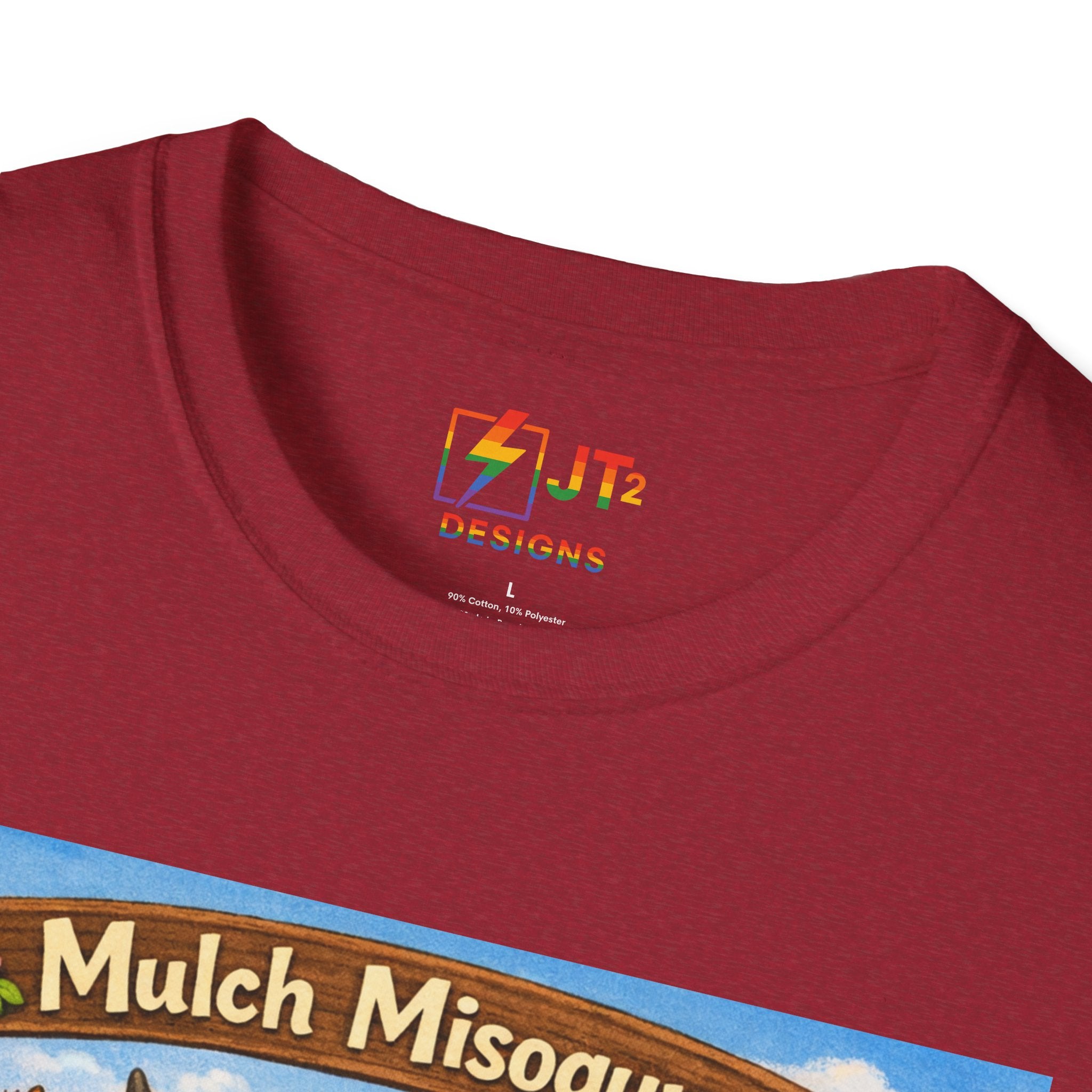 Mulch Misogyny garden characters T-Shirt | funny gardening shirt