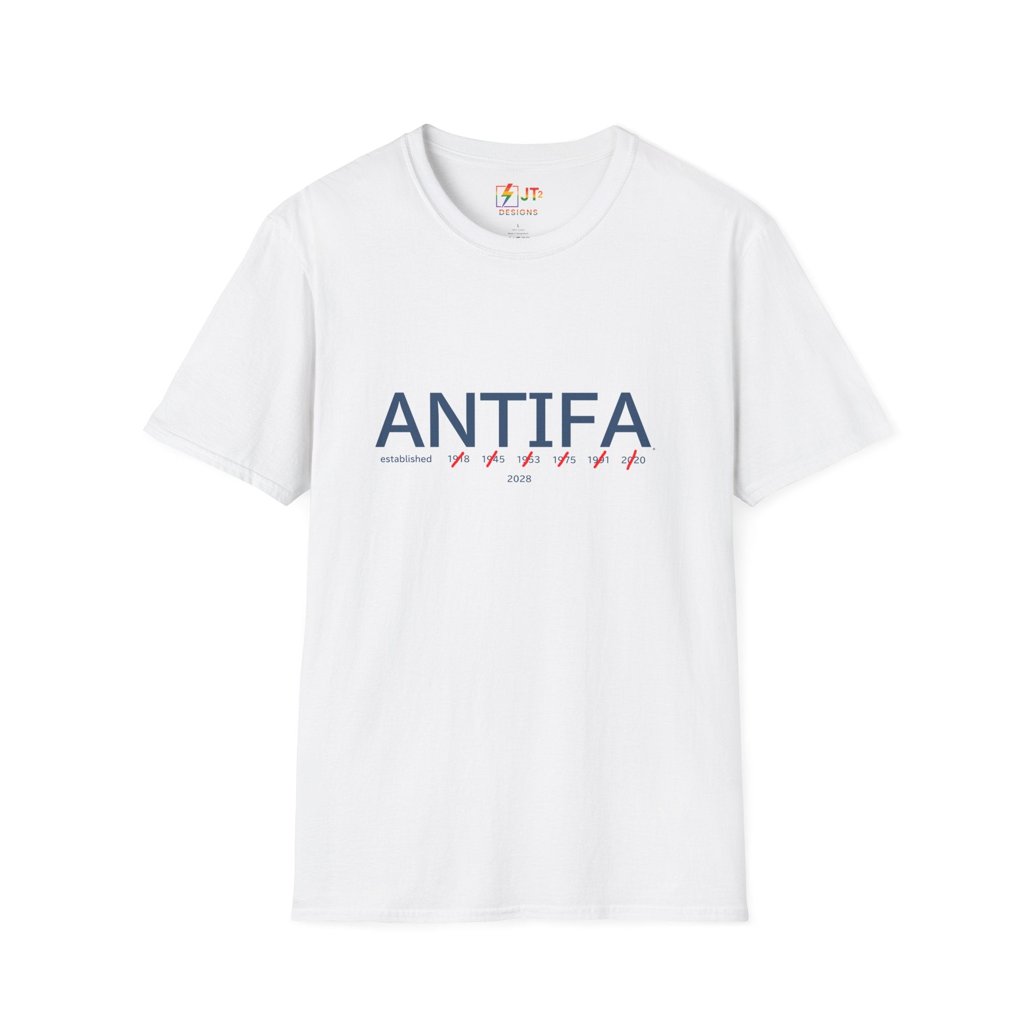 Trump ANTIFA Parody Established 2026 T-Shirt | Political Humor