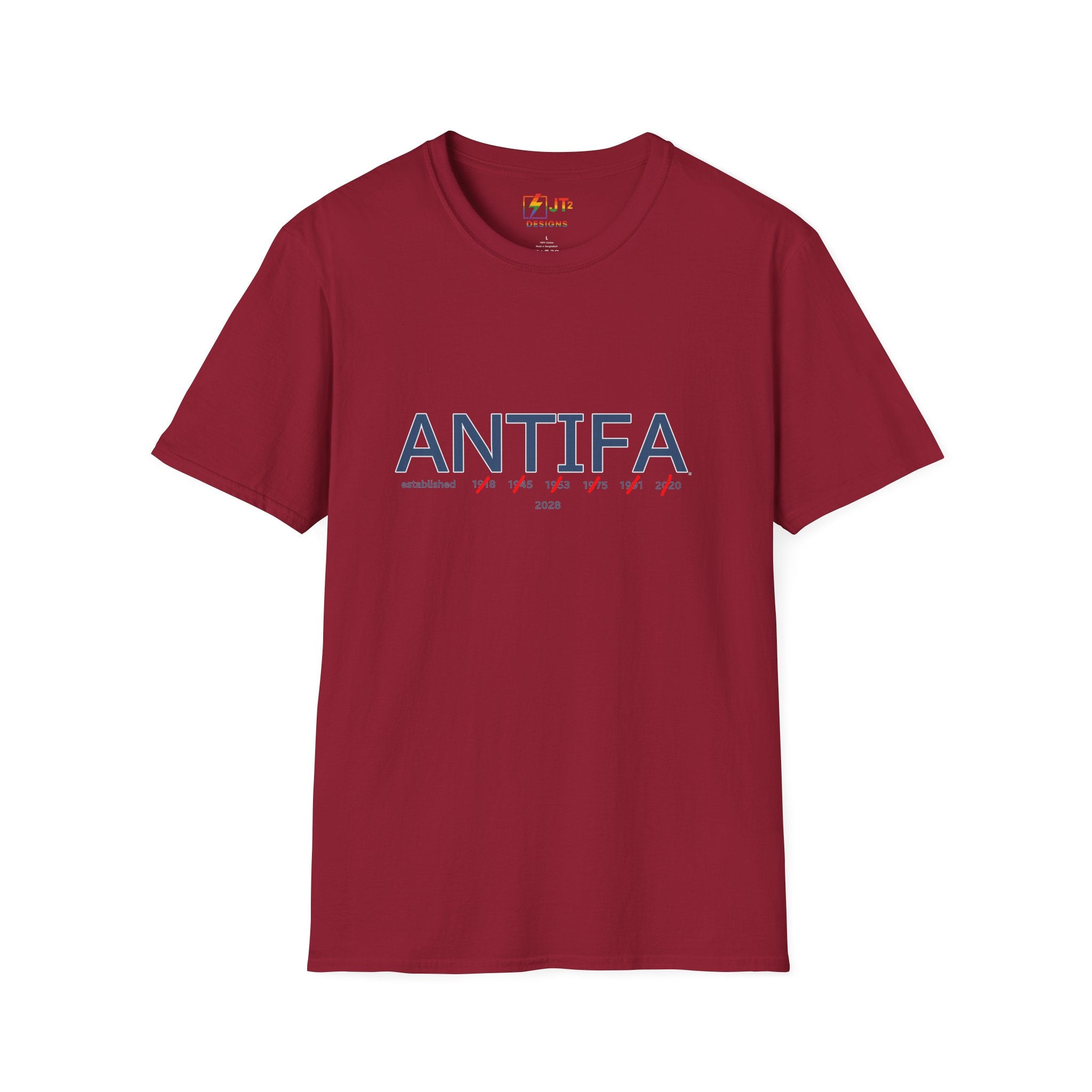 Trump ANTIFA Parody Established 2026 T-Shirt | Political Humor