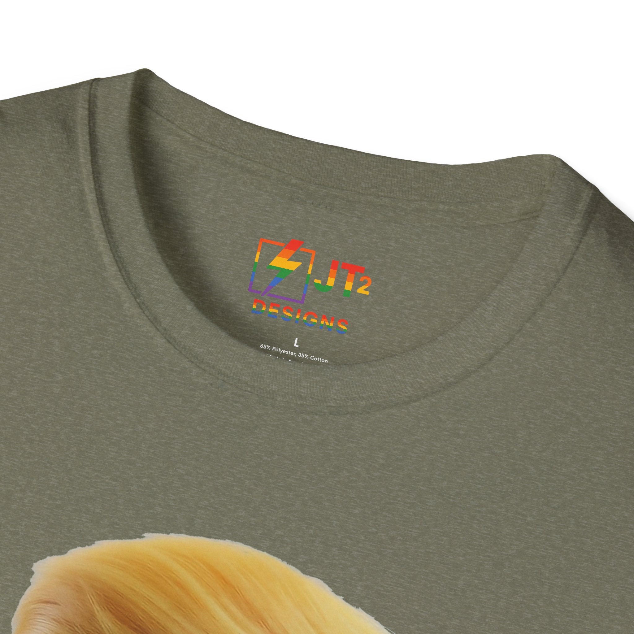 Pile of Shit with Trump Hairstyle T-Shirt | Political Satire Tee