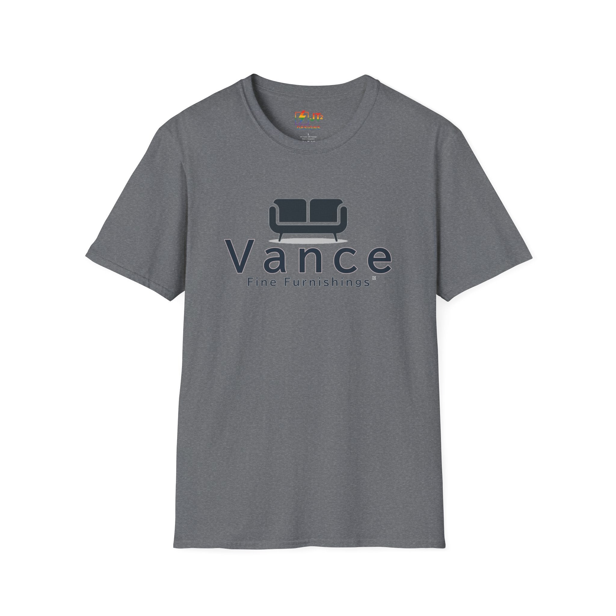 Vance Fine Furniture Comedy Logo T-Shirt | Political Parody