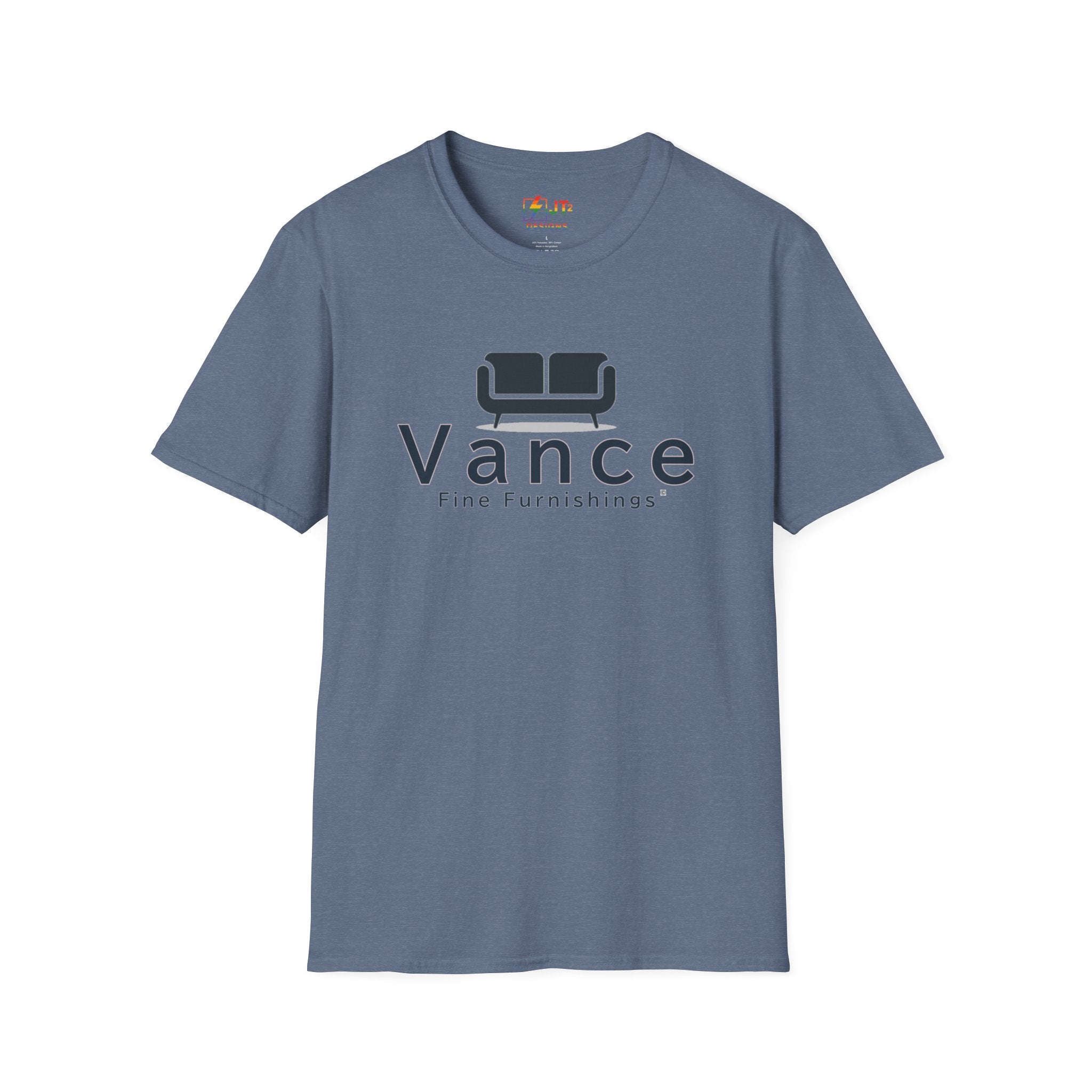 Vance Fine Furniture Comedy Logo T-Shirt | Political Parody