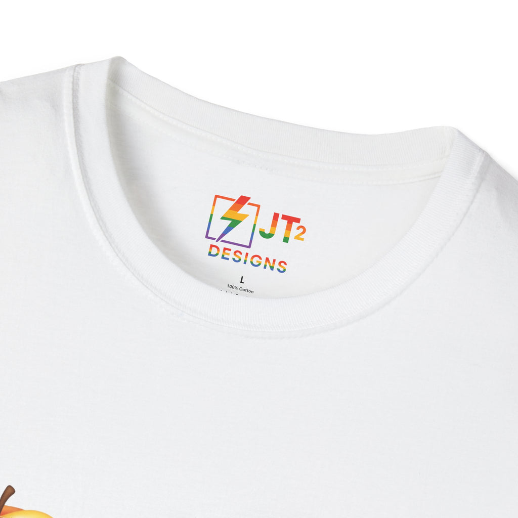 Peach and Eggplant F***ed By Trump T-Shirt | Political Satire