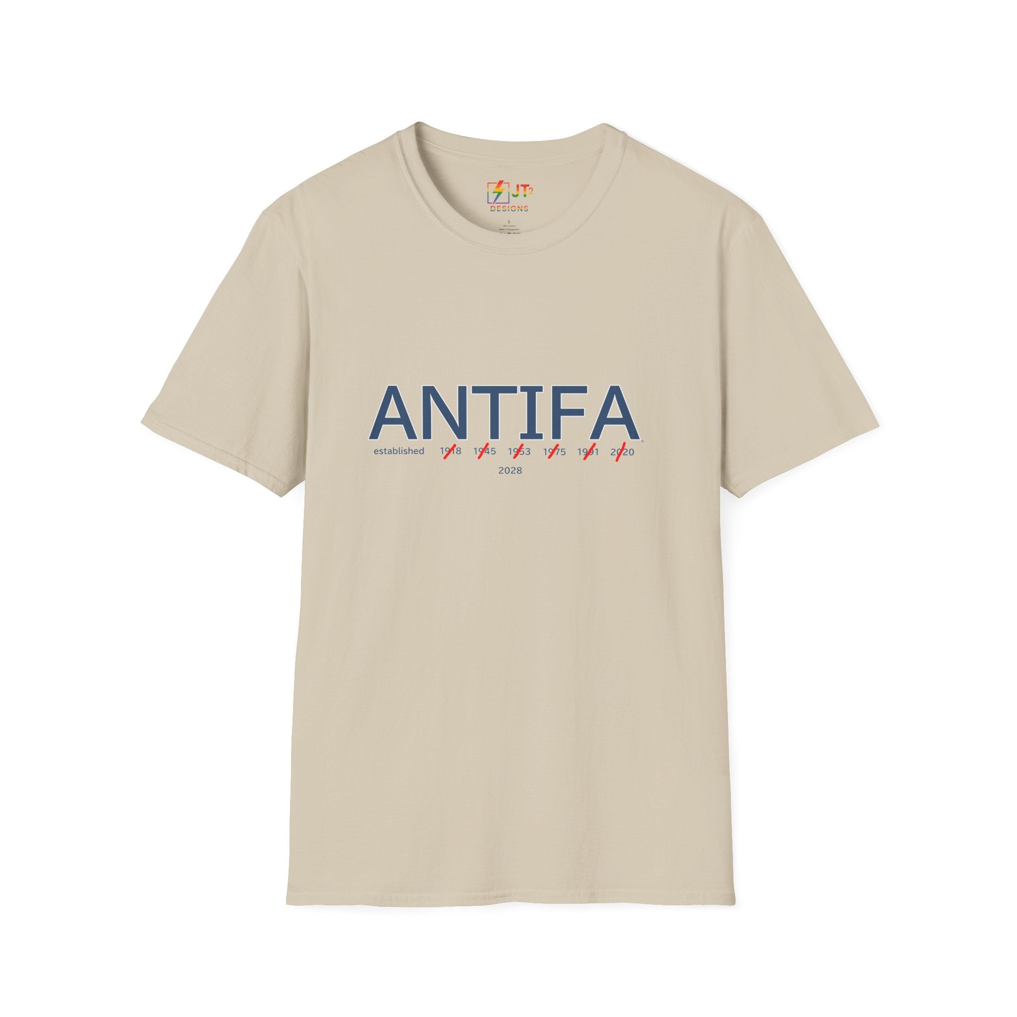 Trump ANTIFA Parody Established 2026 T-Shirt | Political Humor