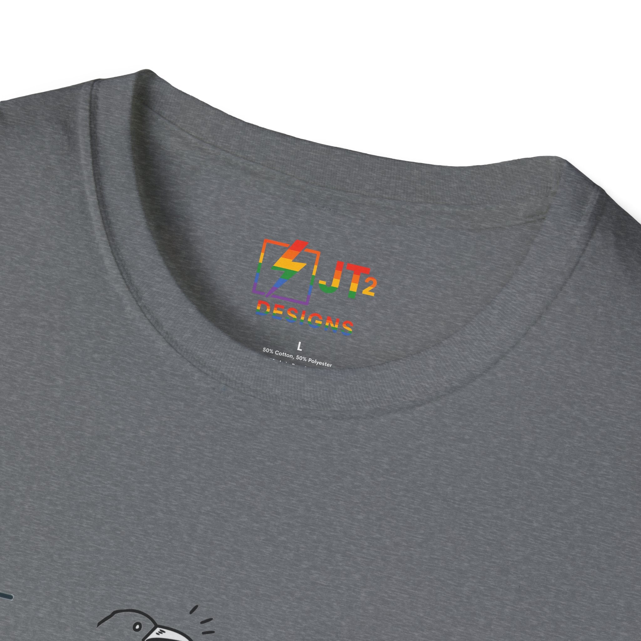 Thin Ka Bow Tit illustration T-Shirt | political satire, Americana commentary