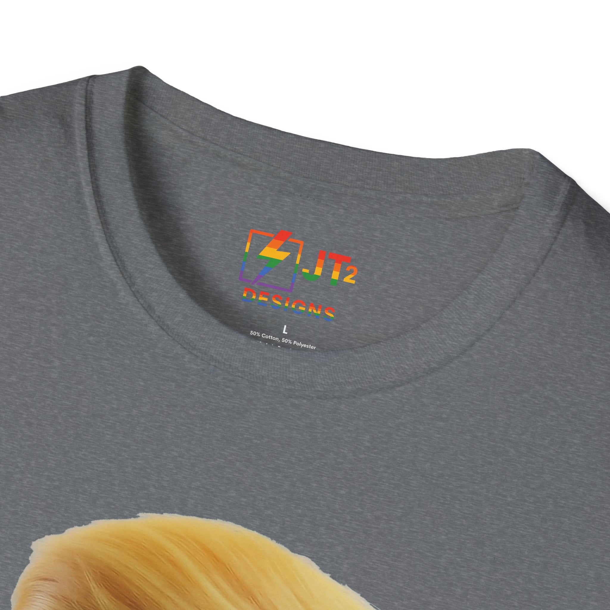 Pile of Shit with Trump Hairstyle T-Shirt | Political Satire Tee