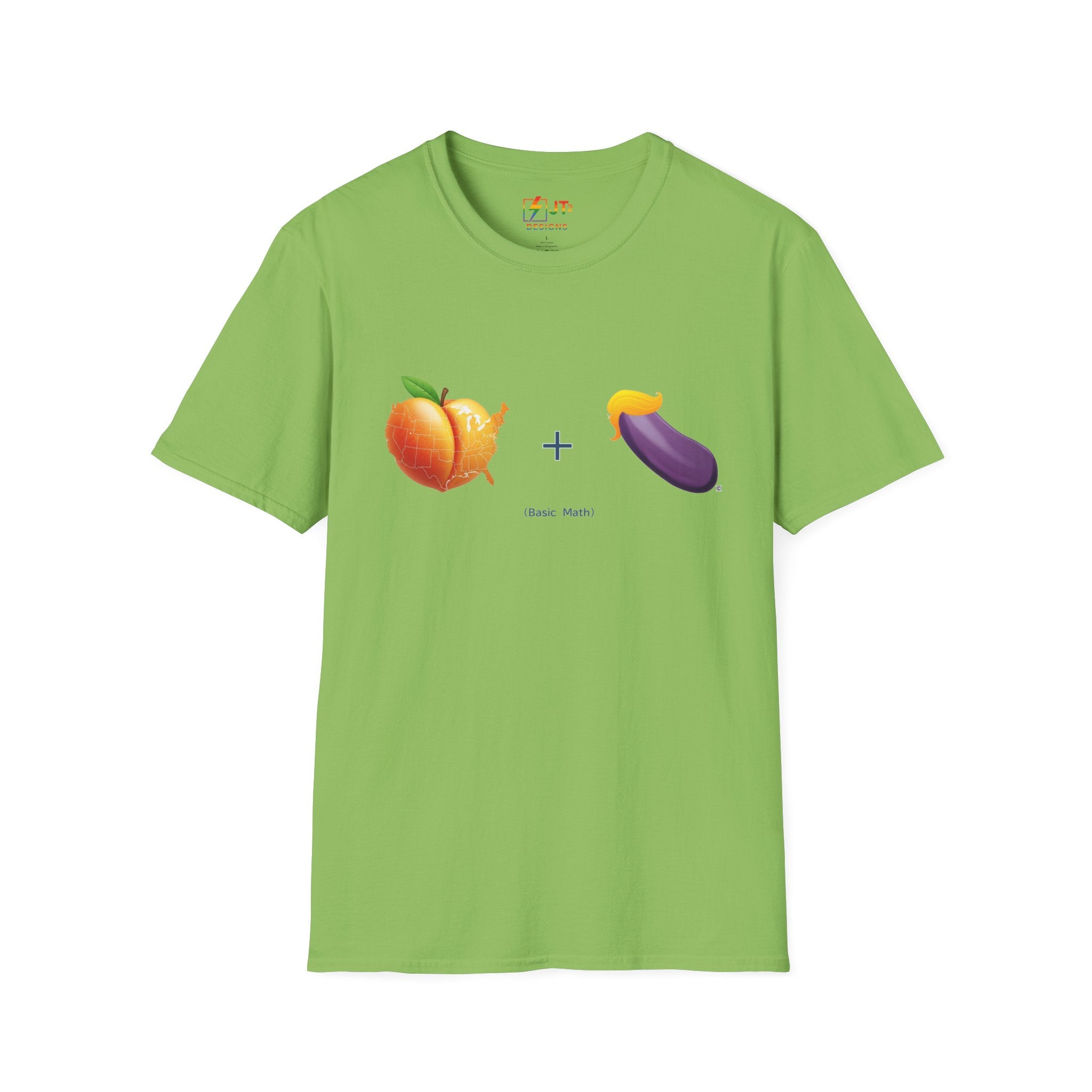 Peach and Eggplant F***ed By Trump T-Shirt | Political Satire