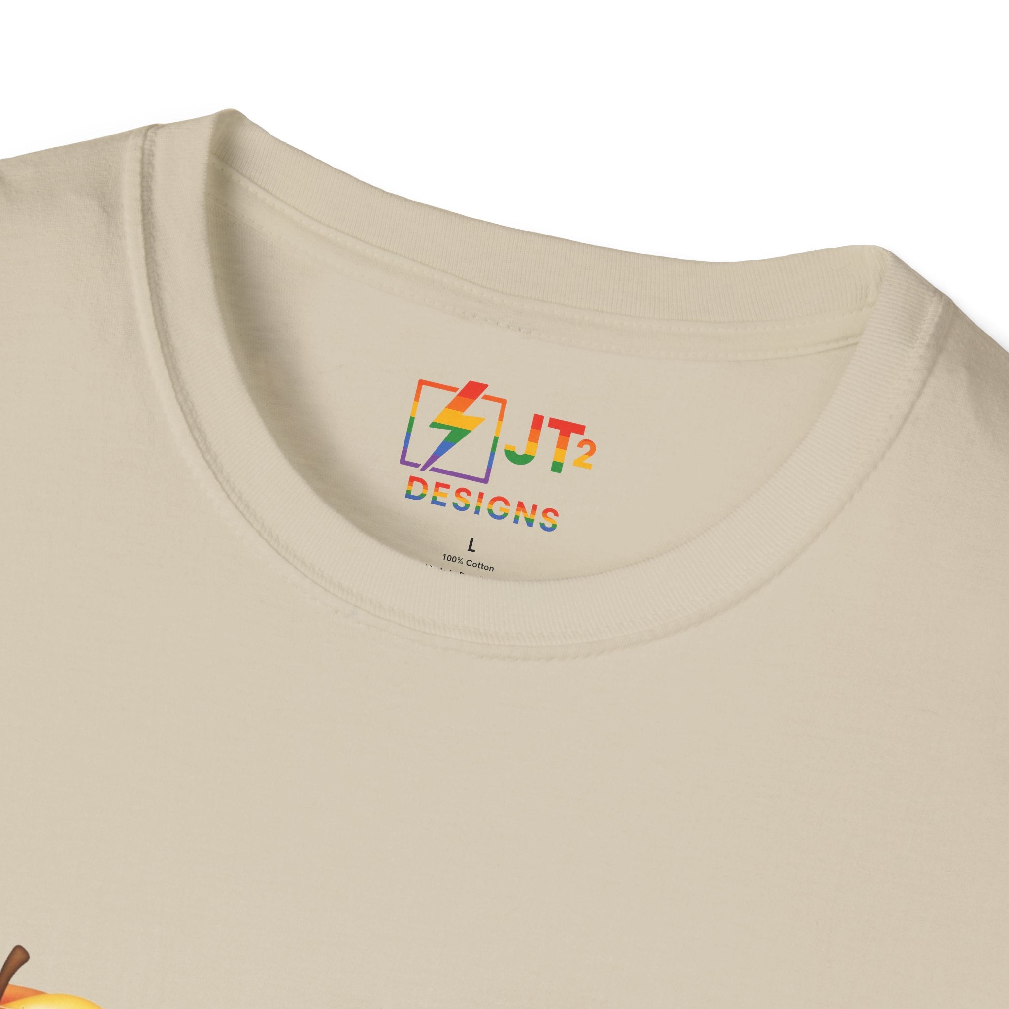 Peach and Eggplant F***ed By Trump T-Shirt | Political Satire