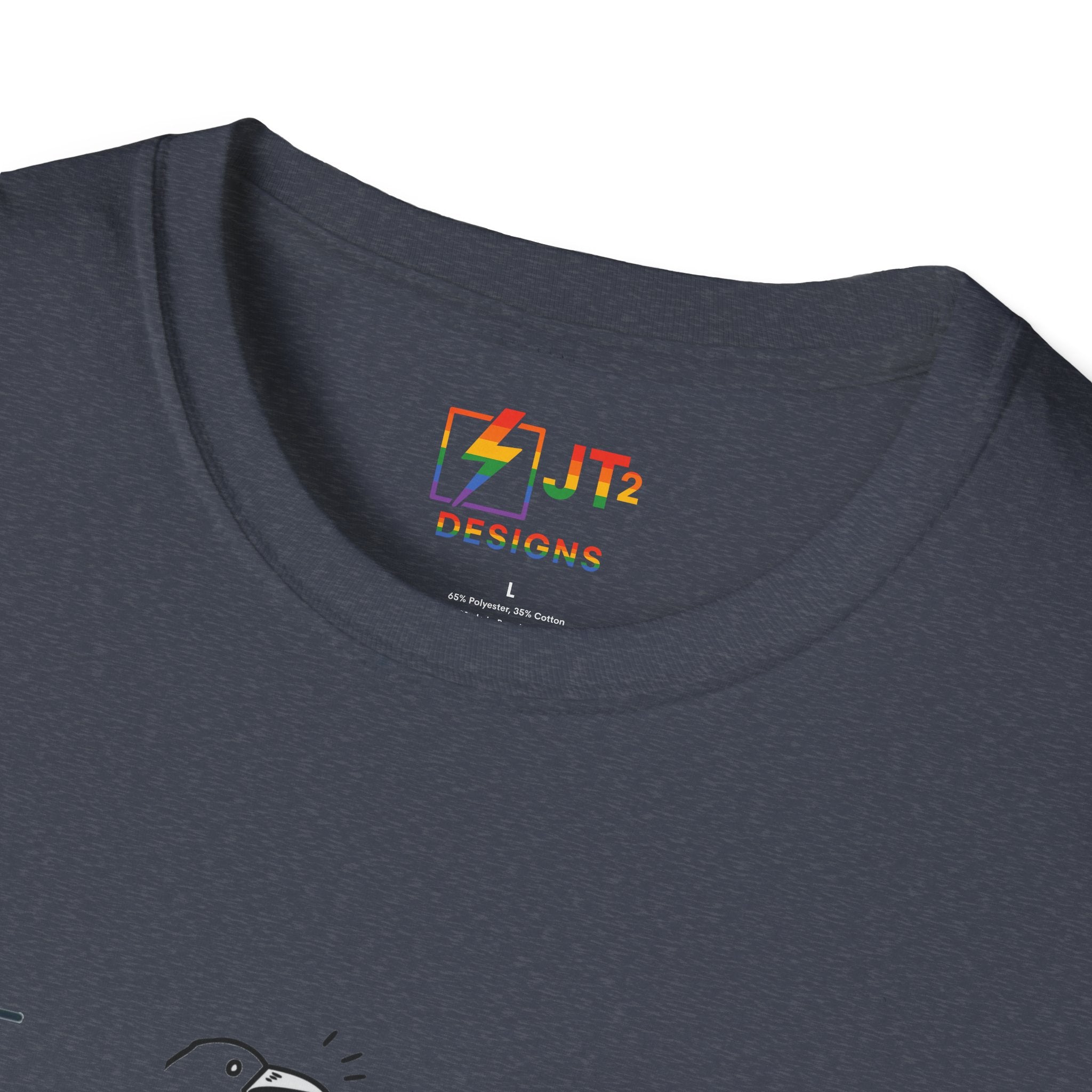Thin Ka Bow Tit illustration T-Shirt | political satire, Americana commentary