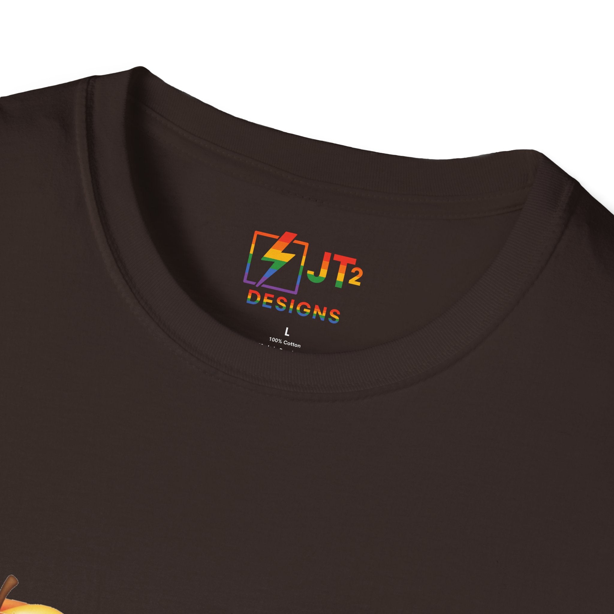 Peach and Eggplant F***ed By Trump T-Shirt | Political Satire